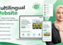 make multilingual website and website translation